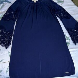 MICHAEL Michael Kors Navy Long Sleeve Dress